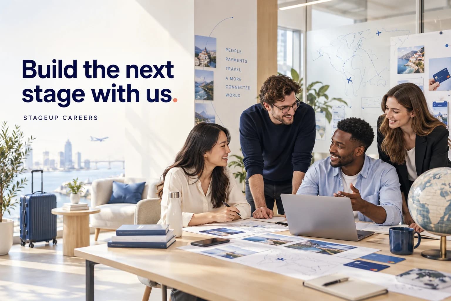 Build the next stage with us. StageUp Careers