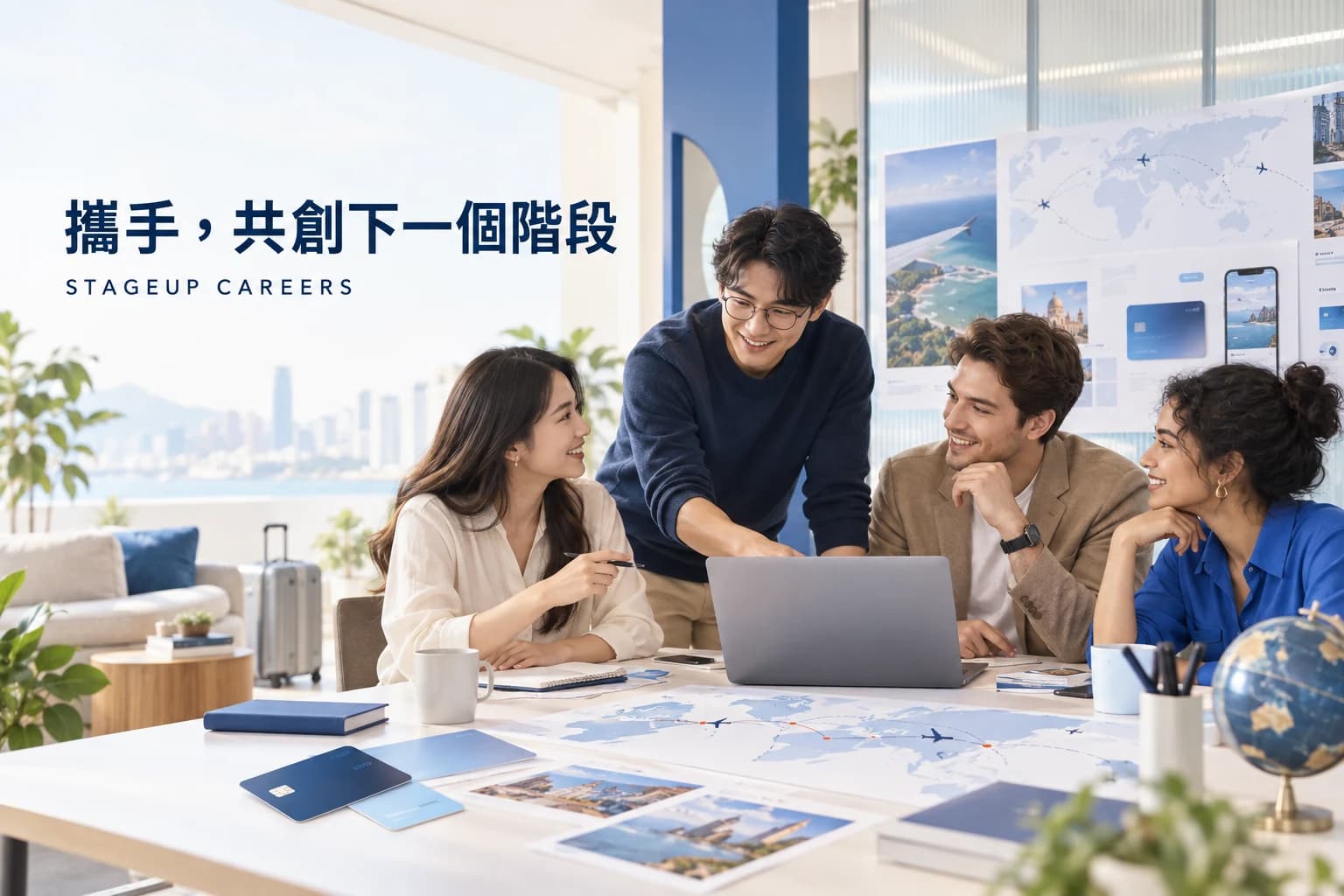 攜手，共創下一個階段。StageUp Careers